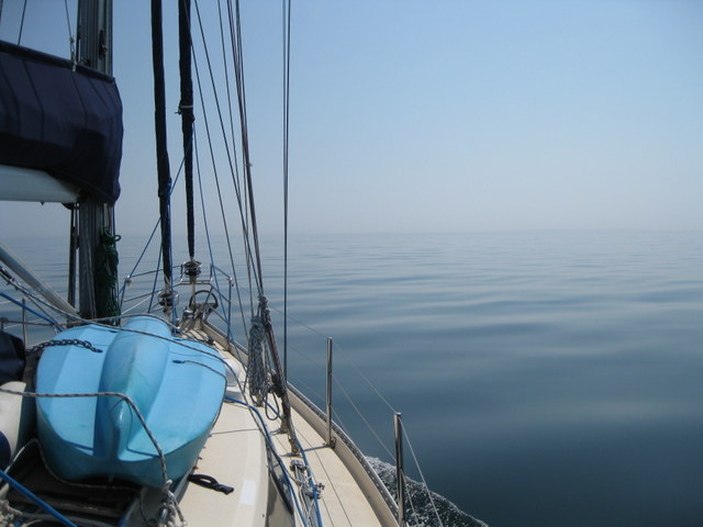 Long Island Sound during Malua's 2013 USA cruise