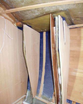 cabin stb bookshelf panel