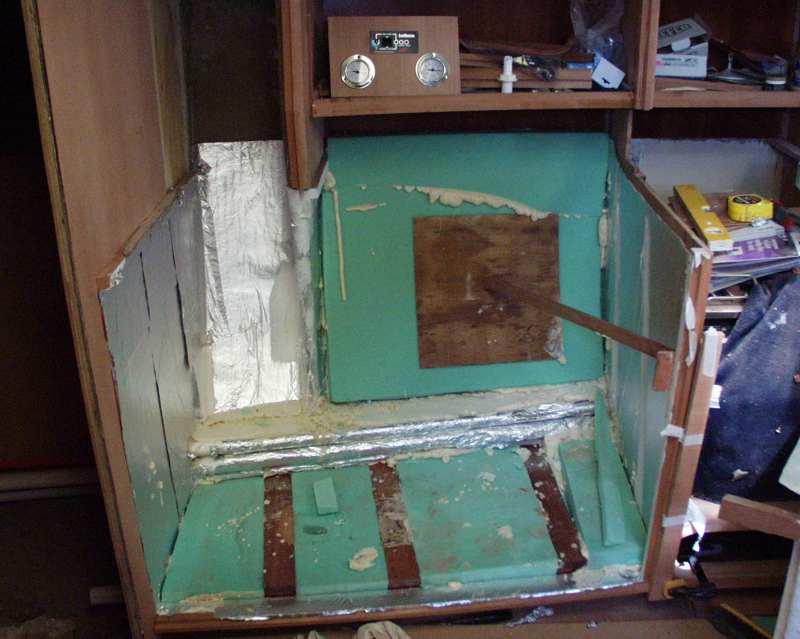 freezer with foam 1