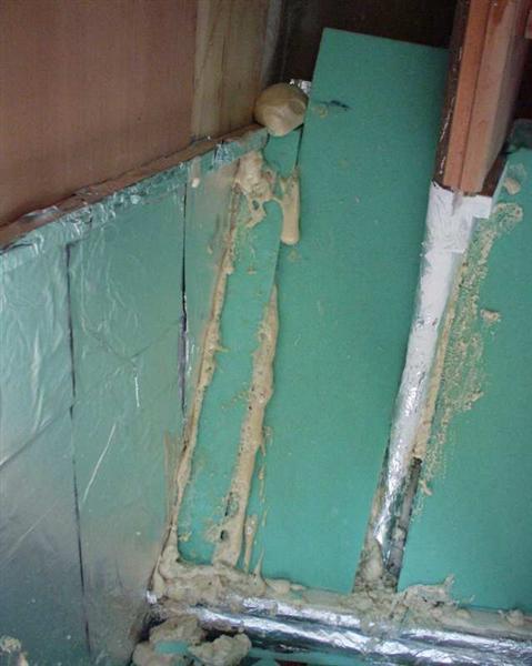 freezer with foam 2