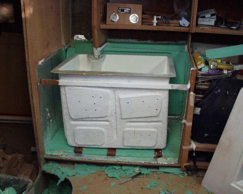 freezer with foam 4