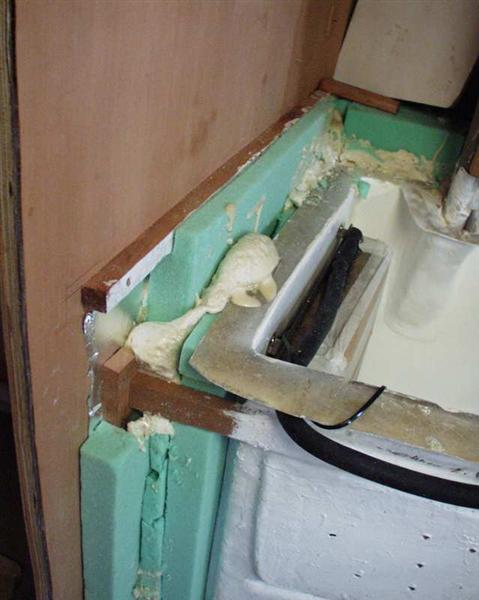 freezer with foam 6
