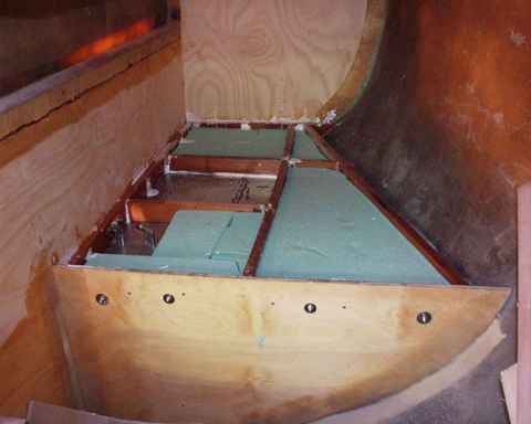 Malua — saloon aft cabin fuel tank
