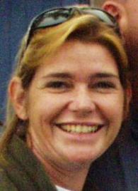 Tracey with pāua