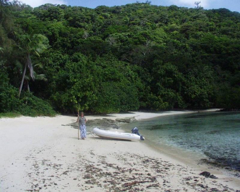 white beaches